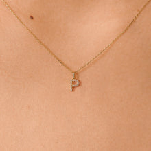 Load image into Gallery viewer, Diamond _initial_letter _p_jewellery_necklace.jpg