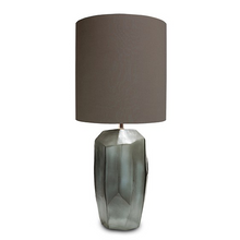 Load image into Gallery viewer, Tall Cubistic Table Lamp Indigo Smokegrey