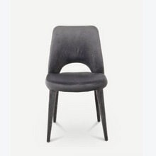 Load image into Gallery viewer, Dining Chair Grey Velvet