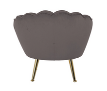 Load image into Gallery viewer, Charly Stone Grey Velvet Kids chair