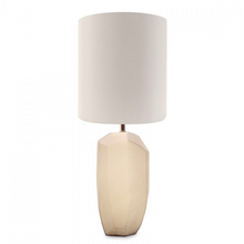 Load image into Gallery viewer, Tall Cubistic Table Lamp Smokegrey
