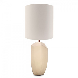 Tall Cubistic Table Lamp Smokegrey